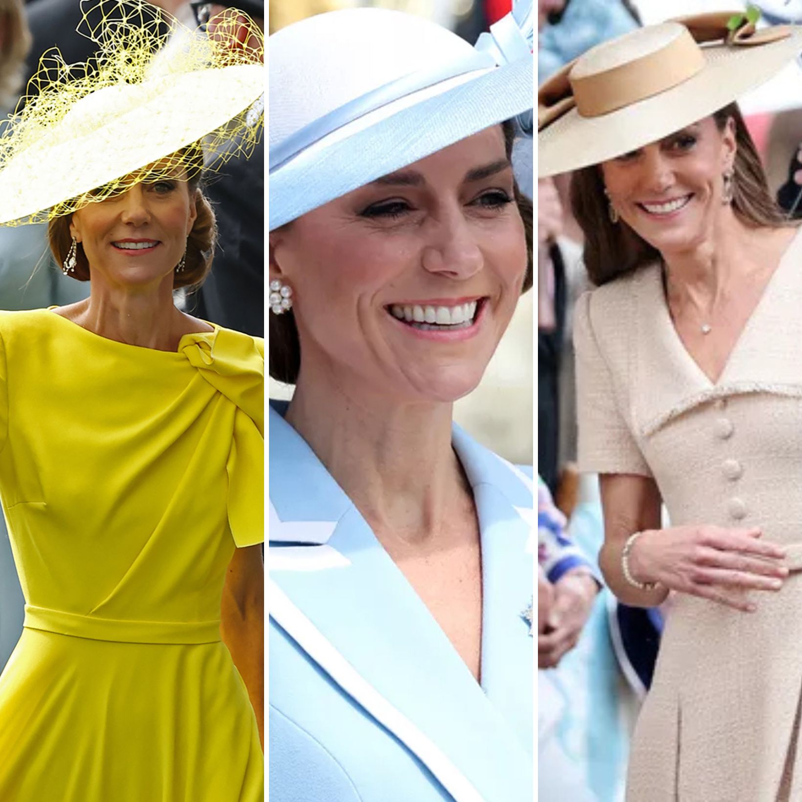 キャサリン皇太子妃、6月のファッションを総覧！ 世界を魅了したロイヤルスタイルを一挙公開。