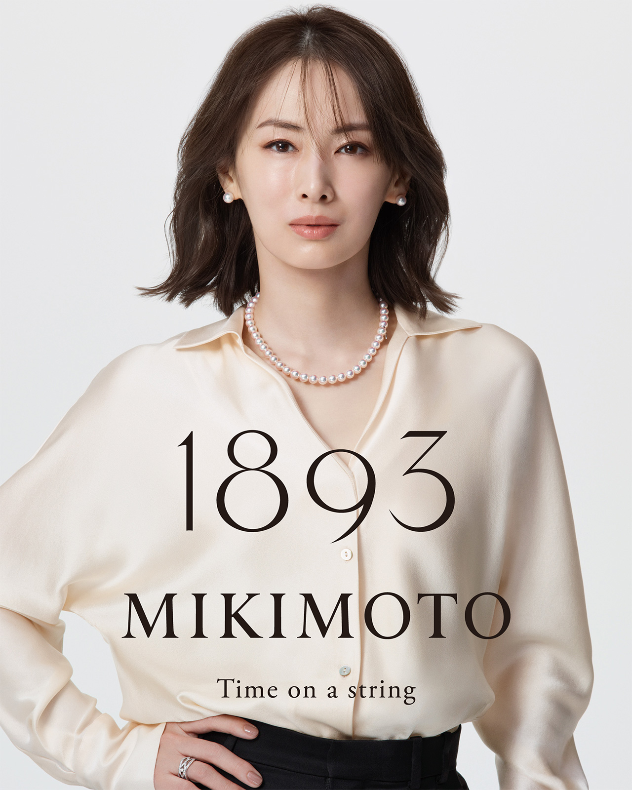 ミキモトのグローバルキャンペーンに俳優の北川景子が登場！ 愛娘とのエピソードも公開。