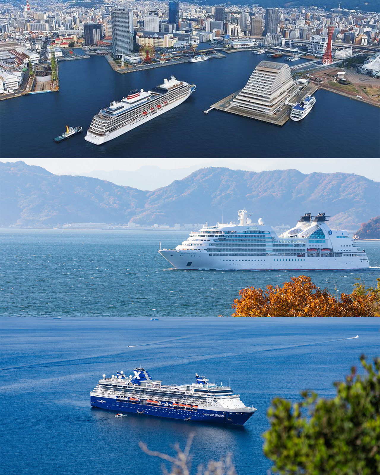 一度は乗りたい。日本の港から乗れる豪華クルーズ船3選。