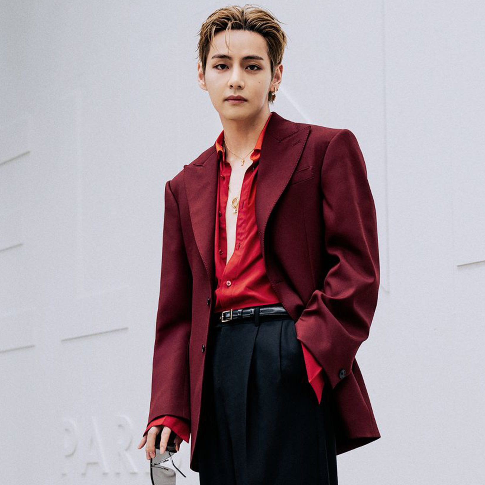 【BTS V、森山未來ら】 セリーヌ2027年春夏メンズコレクションに豪華セレブリティが来場。
