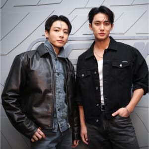 ジョングクとミンギュ、大人の色香漂うデニムスタイルで原宿に降臨。