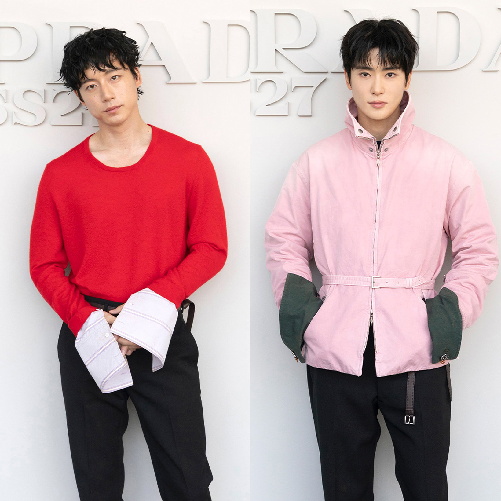 【坂口健太郎、ENHYPEN、NCT ジェヒョンら】プラダ2027年春夏メンズコレクションに集結。