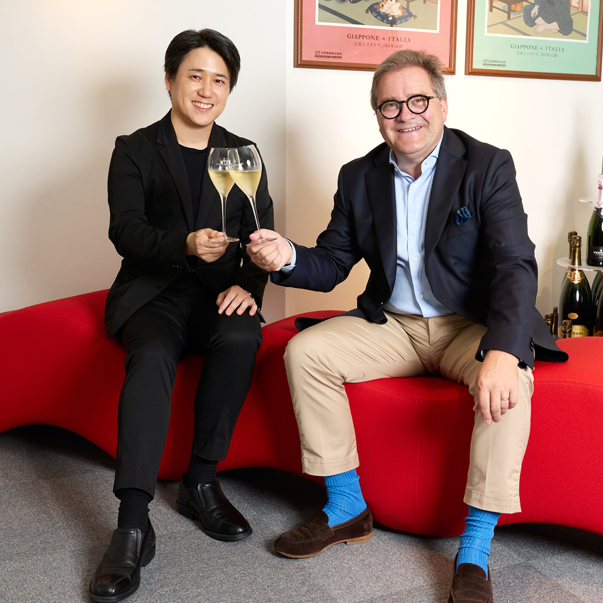 山が育むシャルドネの泡。シリル・ブランと田邉公一が読み解くフェッラーリの味わい。