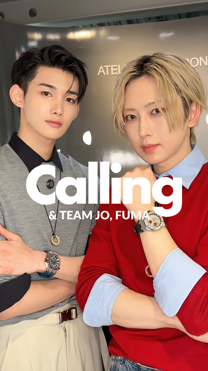 &TEAM JO、FUMAがオーデマ ピゲの職人技を体験。