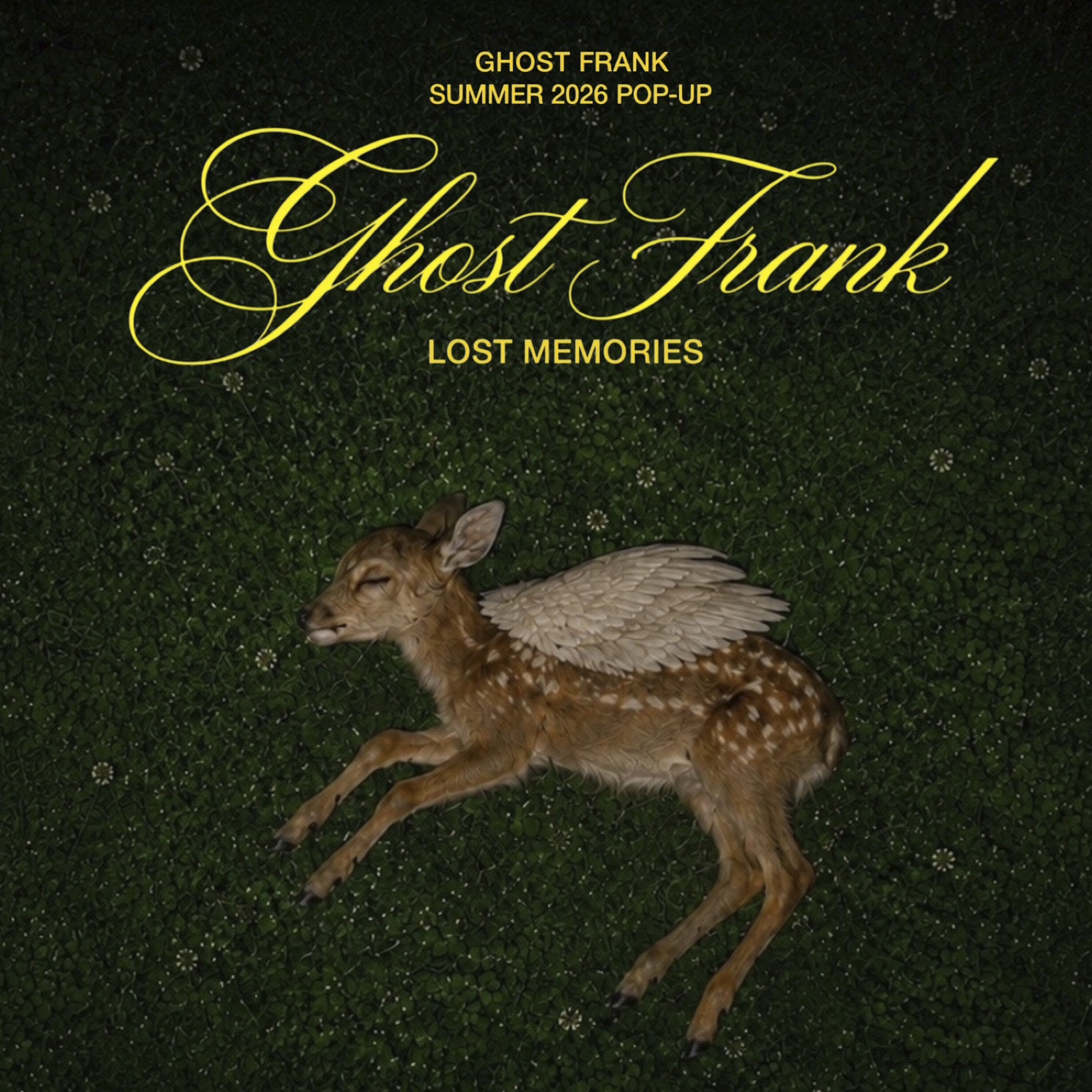 「失われた記憶」を辿る旅へ。GHOST FRANKがポップアップを表参道で開催！