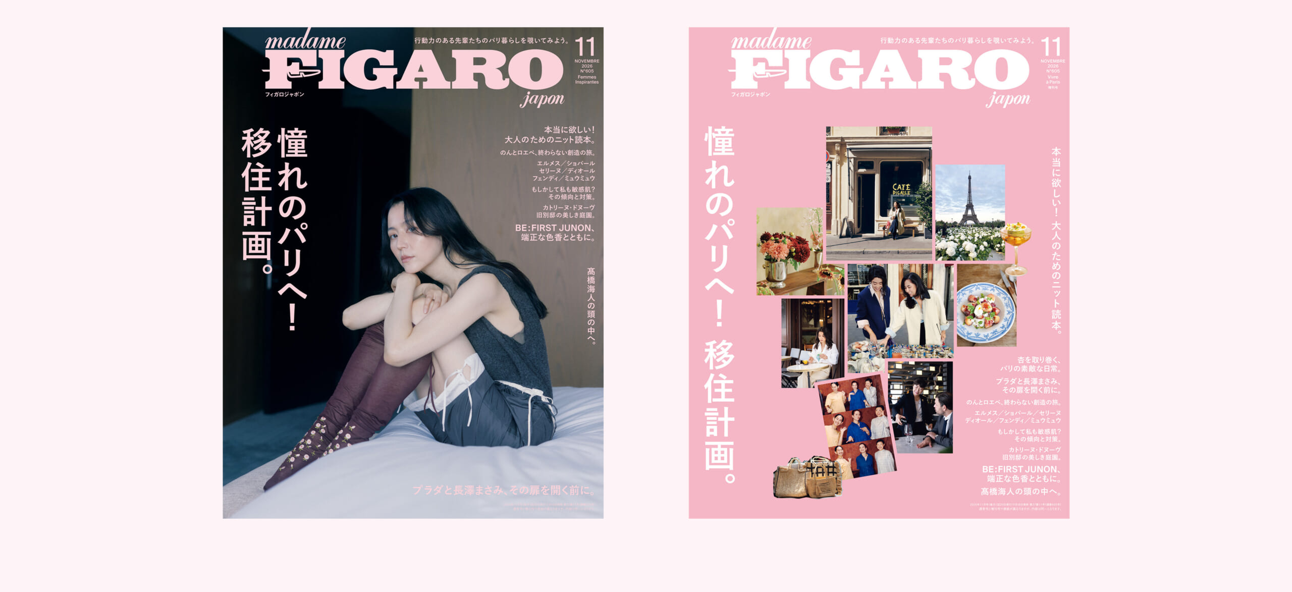11月号発売中。憧れのパリへ！移住計画。
