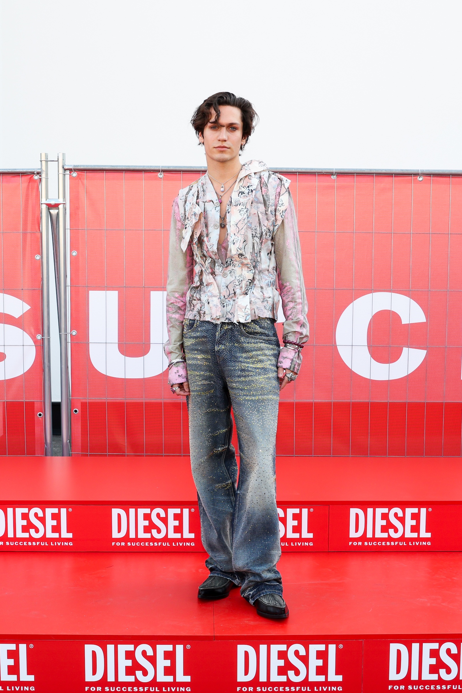 Diesel guests at Spring Summer 2027 Runway Show - PHOTOCALL | madameFIGARO.jp(フィガロジャポン)