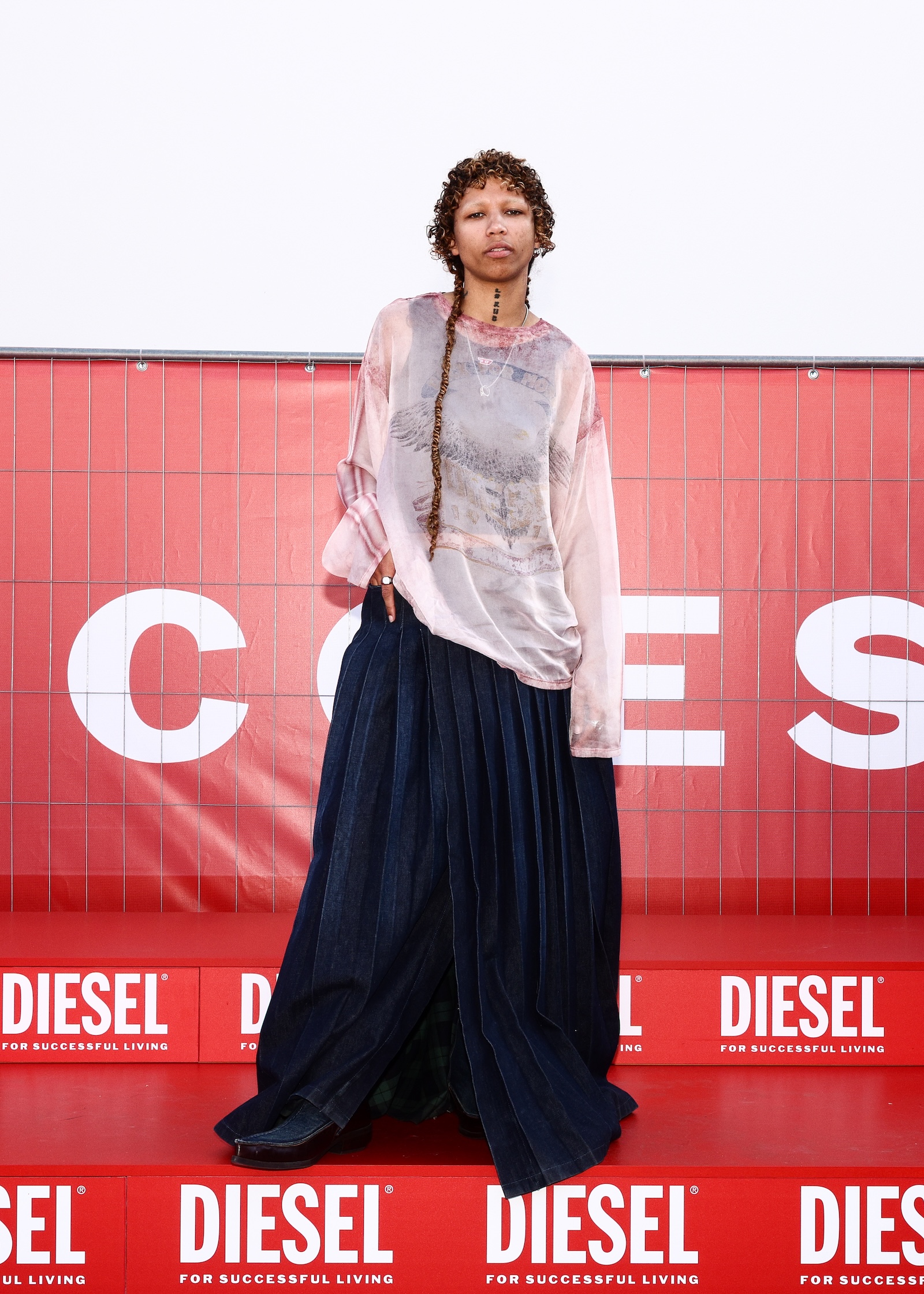 Diesel guests at Spring Summer 2027 Runway Show - PHOTOCALL | madameFIGARO.jp(フィガロジャポン)
