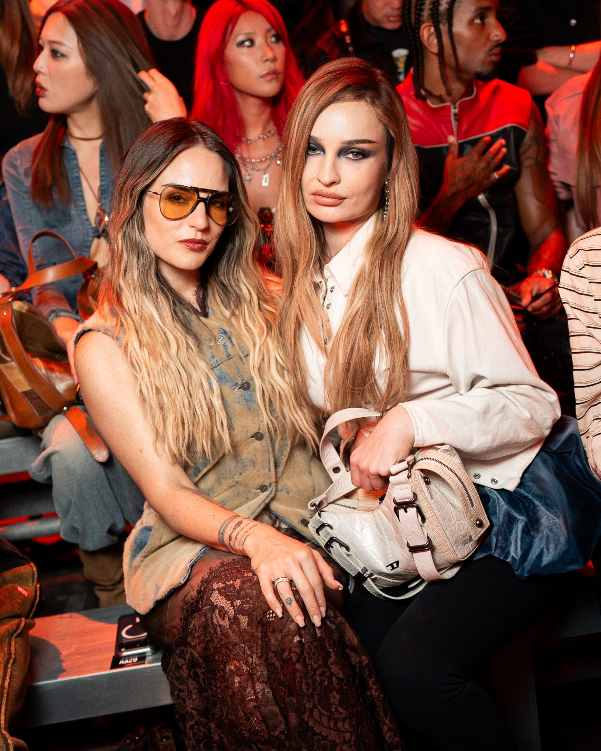 Diesel guests at Spring Summer 2027 Runway Show - FRONT ROW | madameFIGARO.jp(フィガロジャポン)