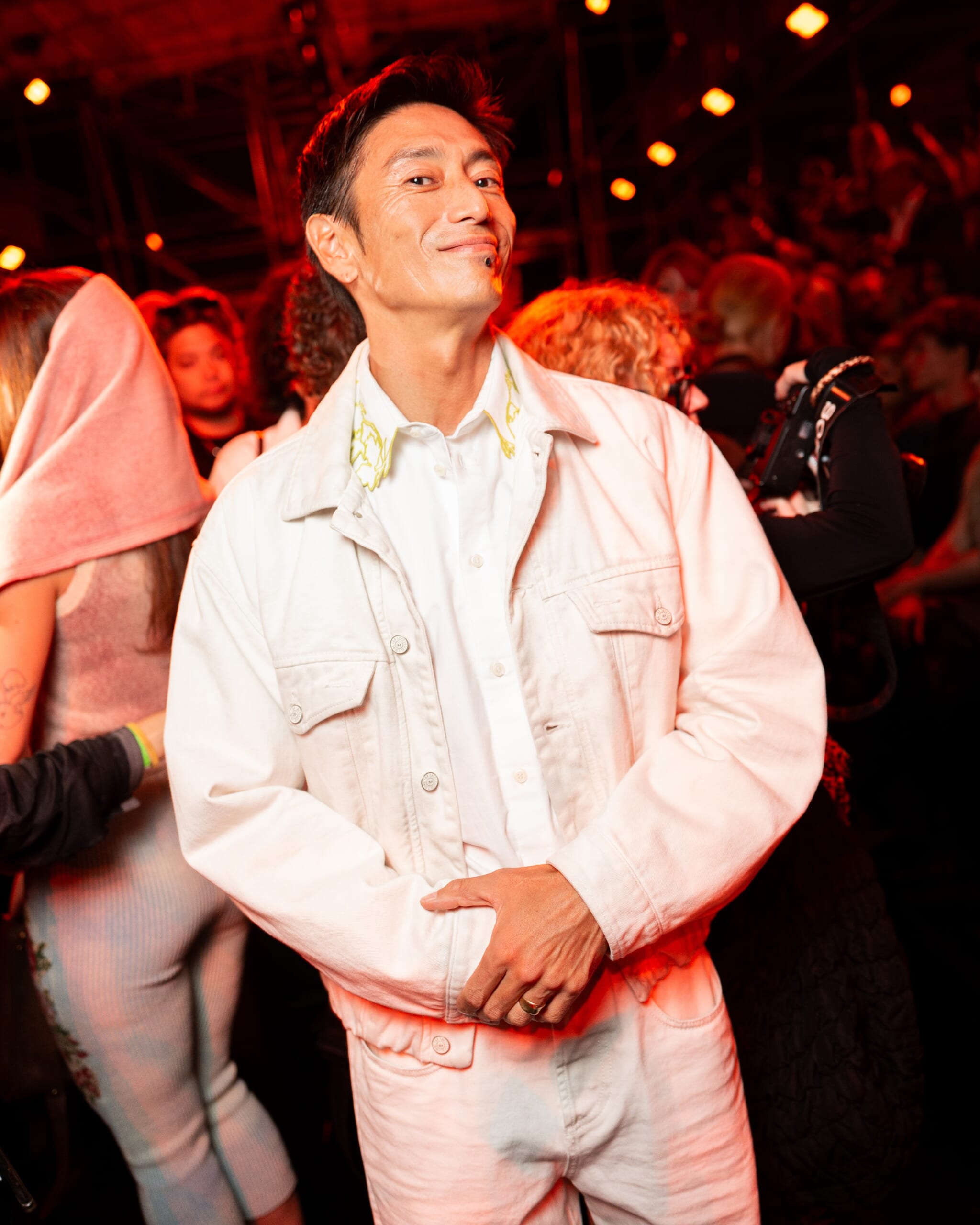 Diesel guests at Spring Summer 2027 Runway Show - FRONT ROW | madameFIGARO.jp(フィガロジャポン)