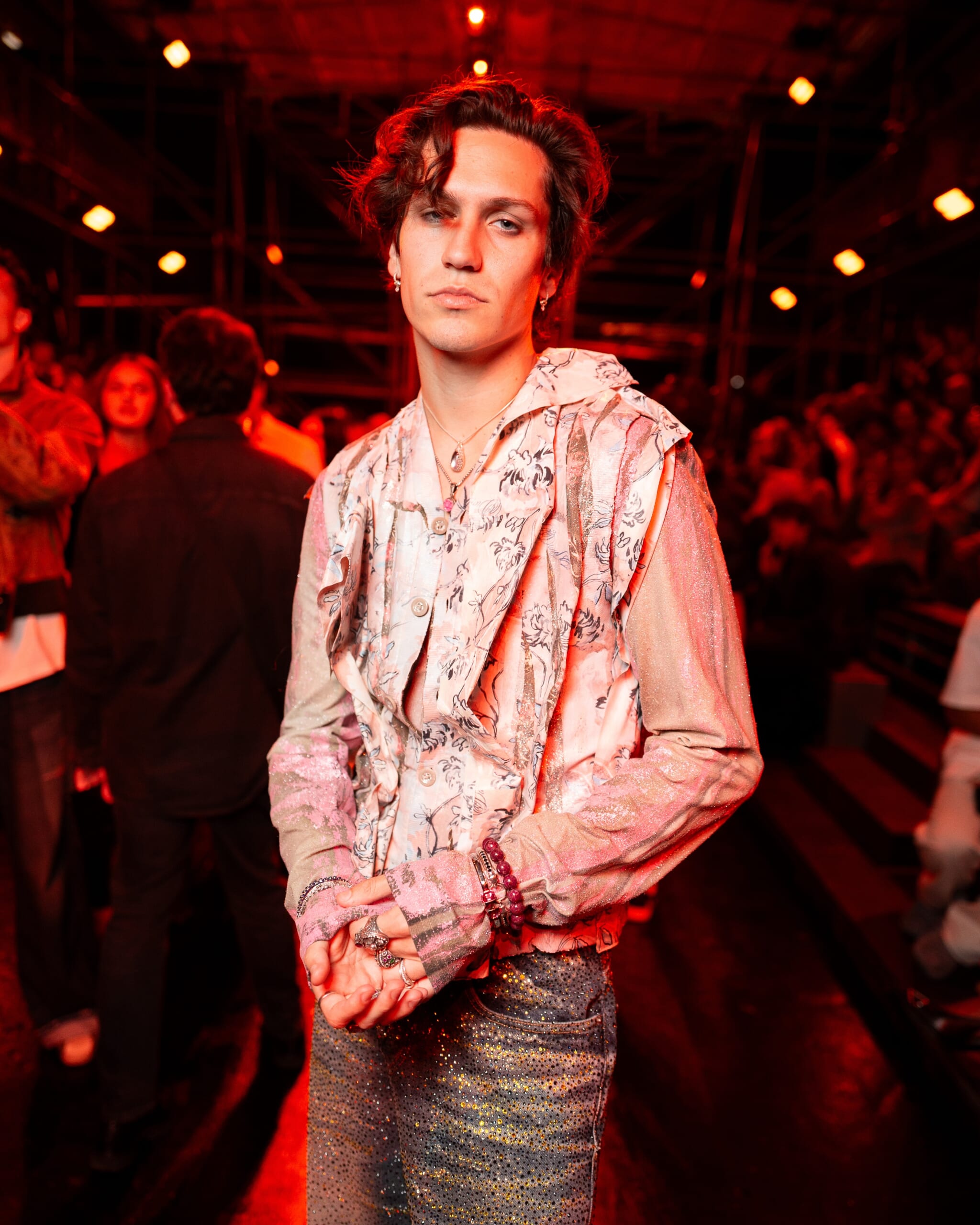 Diesel guests at Spring Summer 2027 Runway Show - FRONT ROW | madameFIGARO.jp(フィガロジャポン)