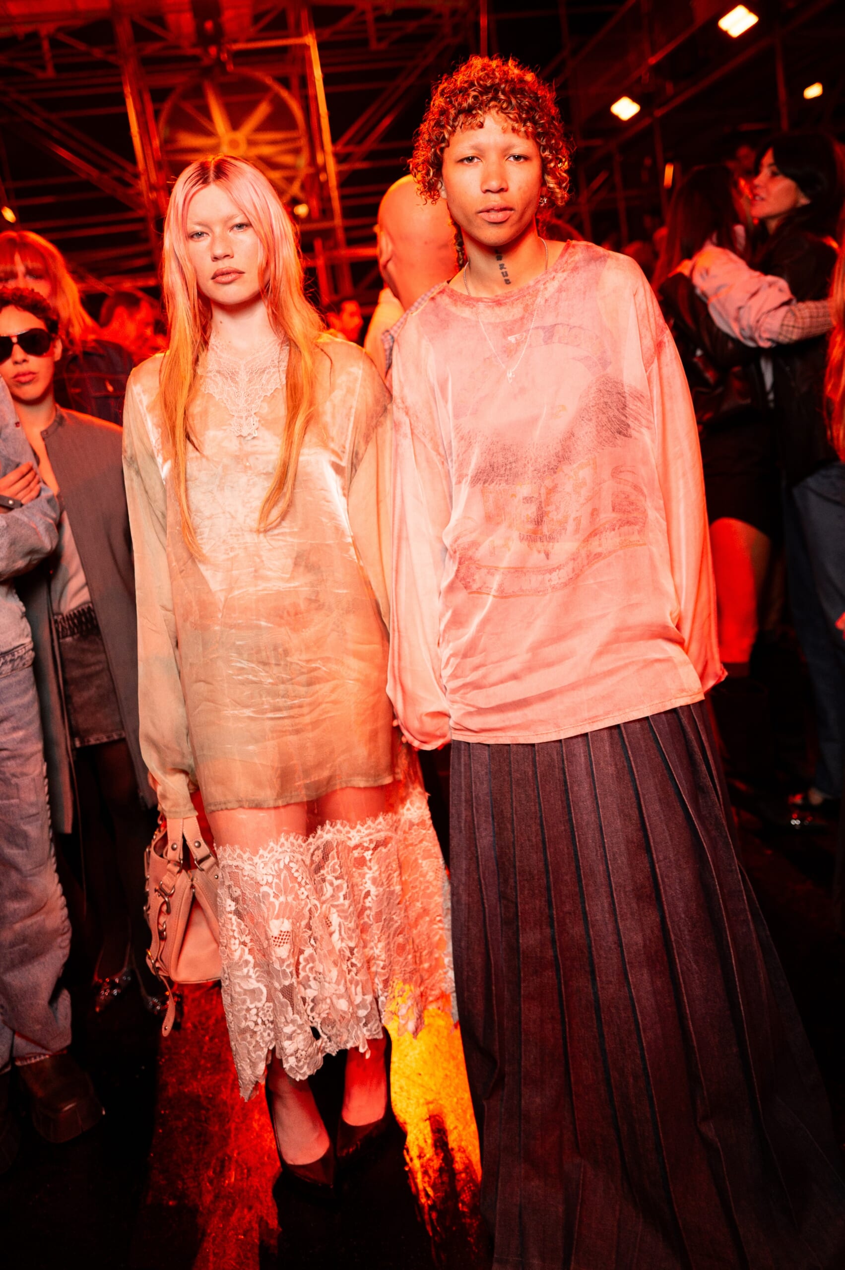 Diesel guests at Spring Summer 2027 Runway Show - FRONT ROW | madameFIGARO.jp(フィガロジャポン)