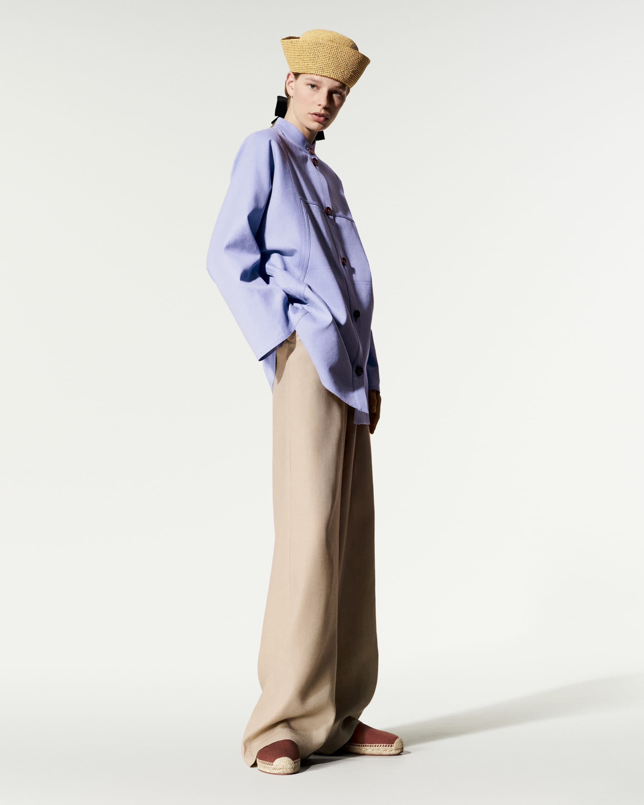 Loro Piana Spring Summer 2027 Women_s Collection_Look 4 | madameFIGARO.jp(フィガロジャポン)