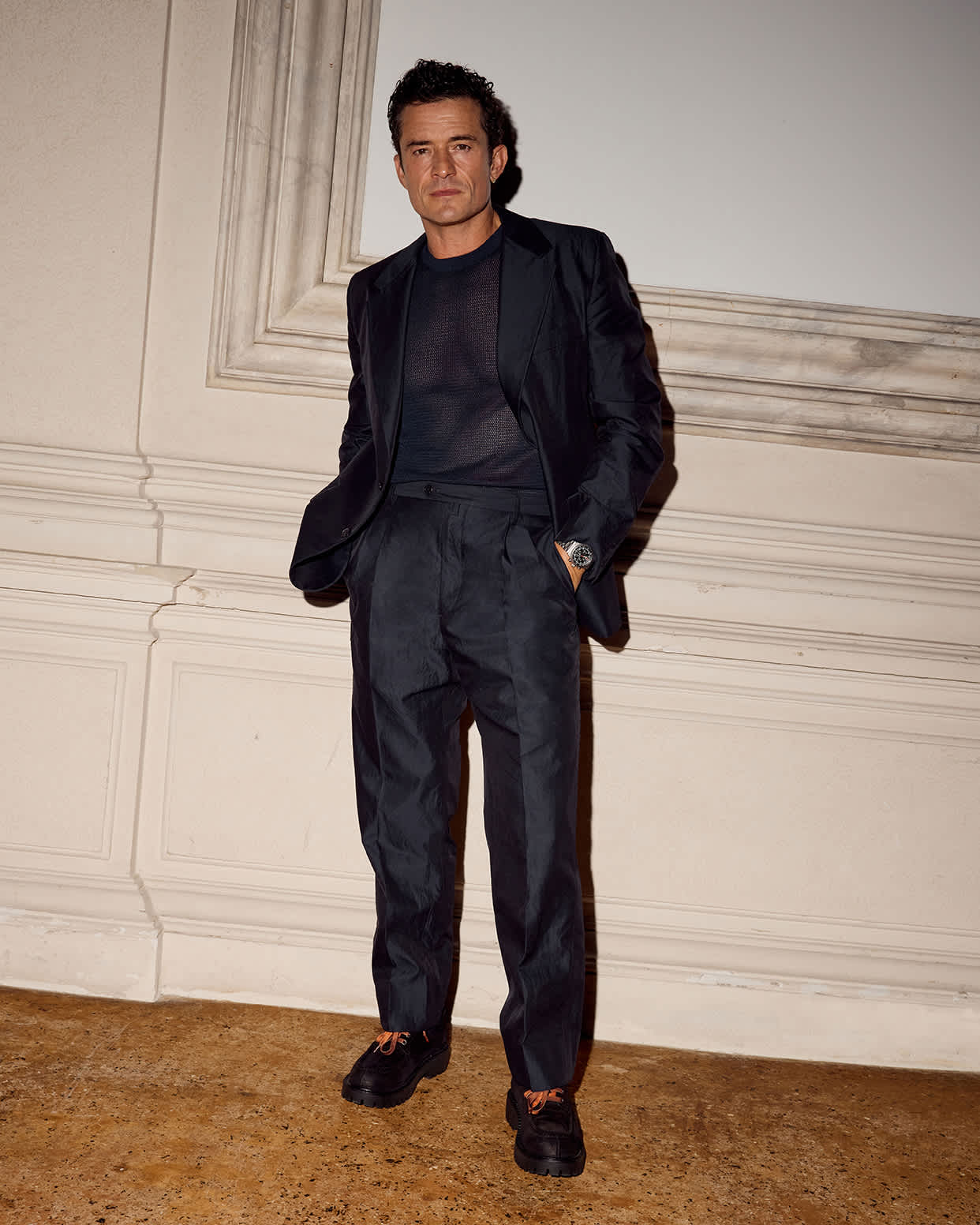 ORLANDO BLOOM_Miu Miu Womens Tales in Venice_dinner | madameFIGARO.jp(フィガロジャポン)