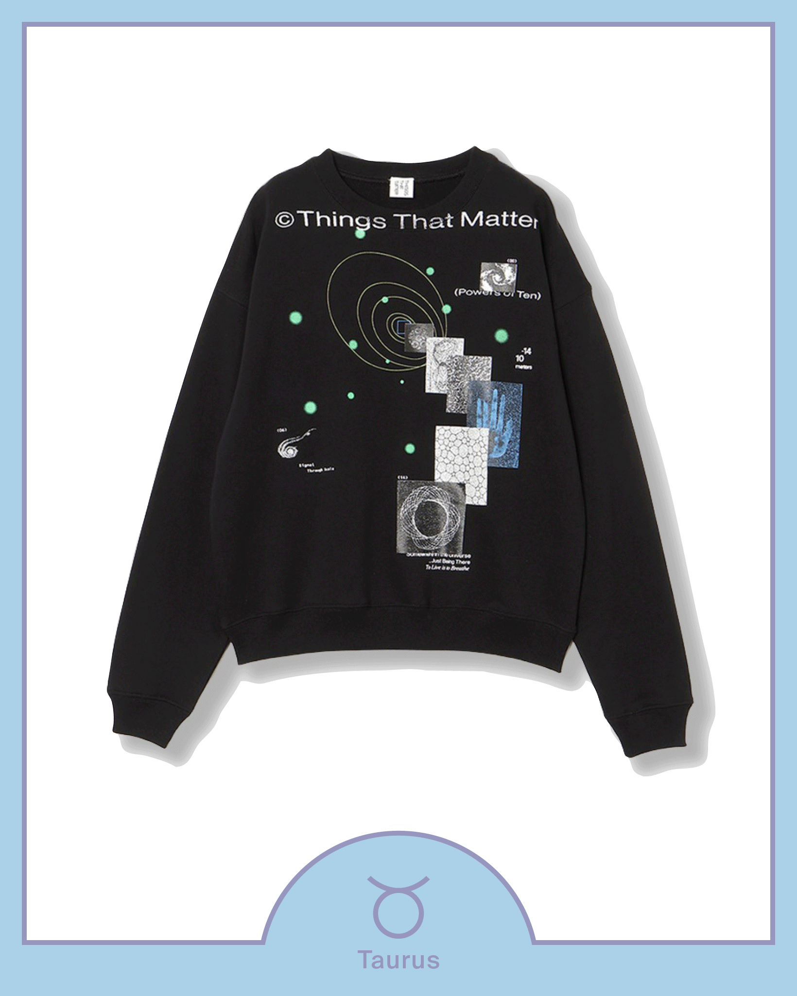 シングス ザット マター　ジャケット ￥58,300、トップ ￥23,100（おうし座のラッキーアイテム）
