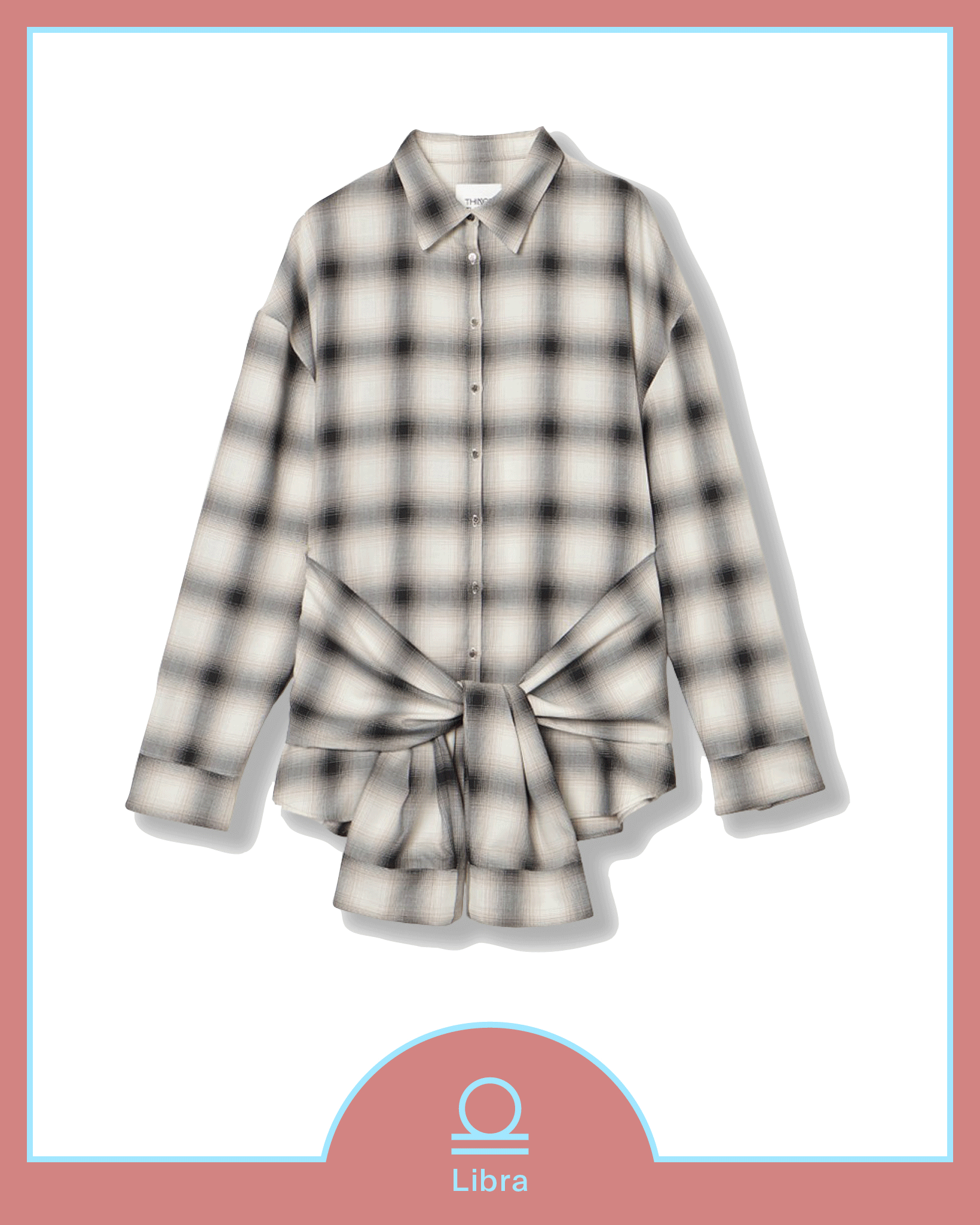シングス ザット マター　バッグ ￥19,800、シャツ ￥28,600（てんびん座のラッキーアイテム）