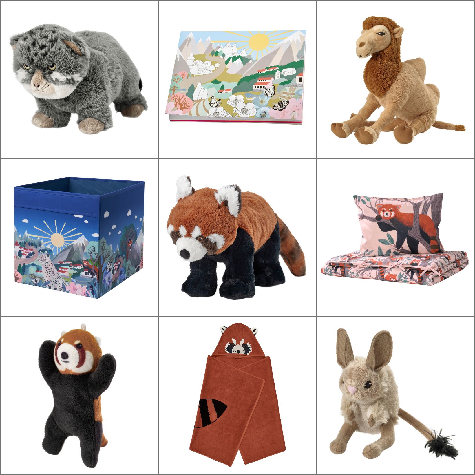 イケアから可愛すぎる動物たちが登場！ ヒマラヤの自然を学べる新コレクション。
