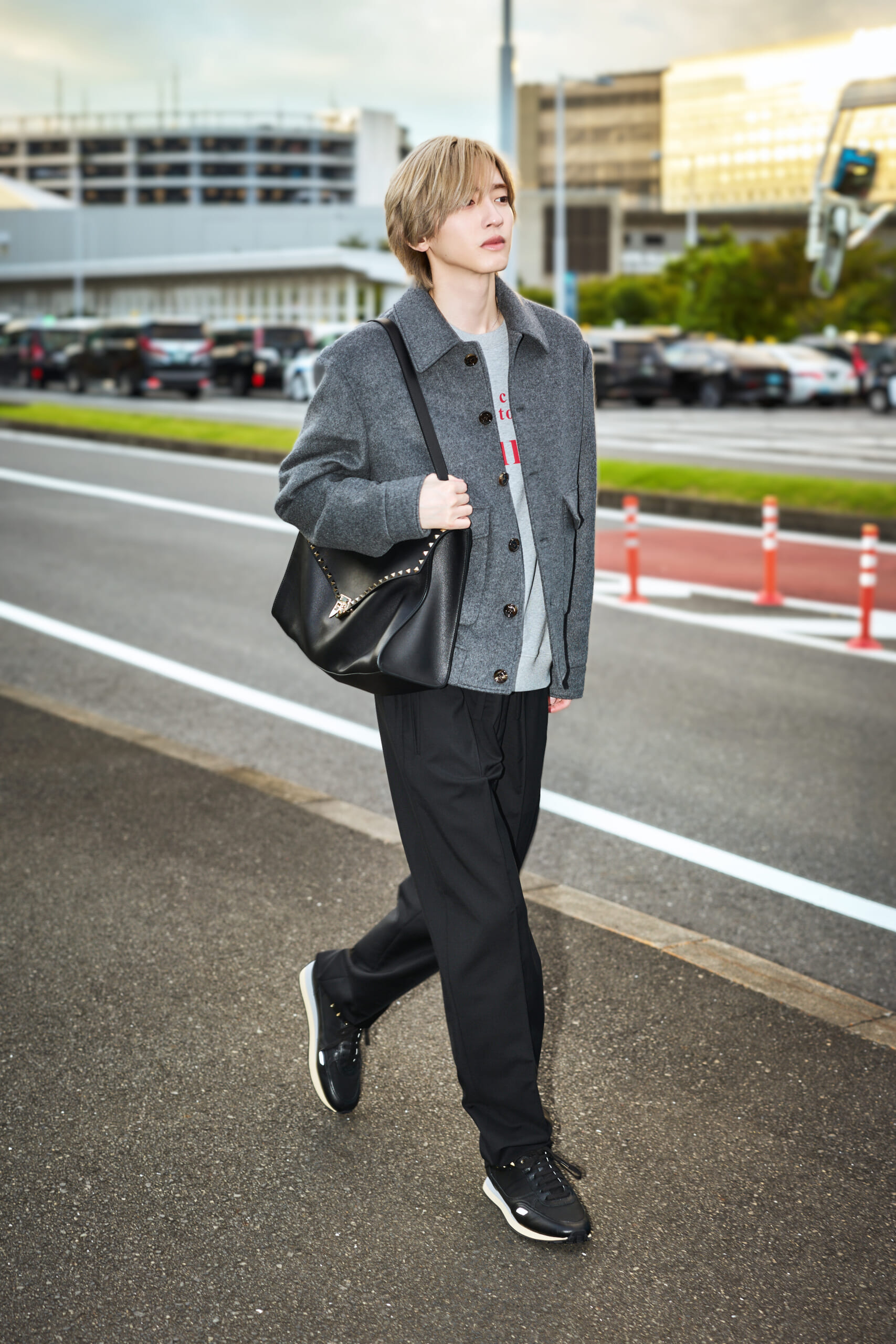 Shunsuke Michieda Airport look_1003 | madameFIGARO.jp(フィガロジャポン)
