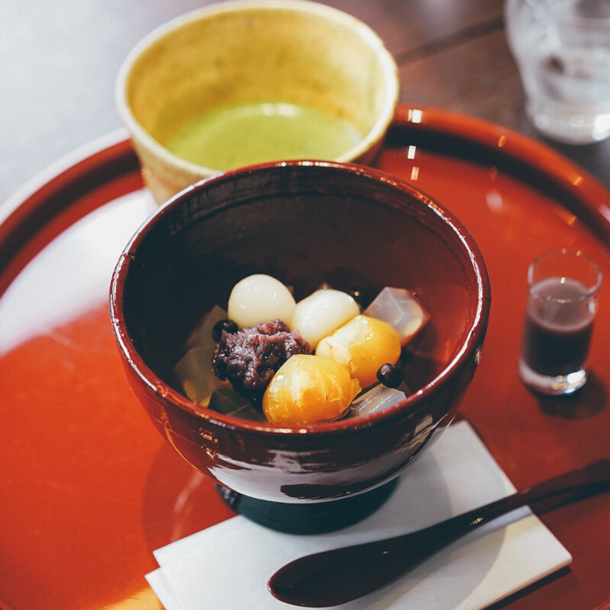 お気にりのブーツで栗活へ！老舗 青山紅谷で至福の栗あんみつと私が選ぶ栗のご褒美。