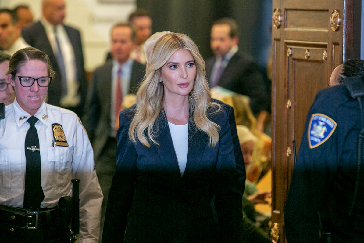 43歳のイヴァンカ・トランプ、鍛え抜かれた身体を披露！