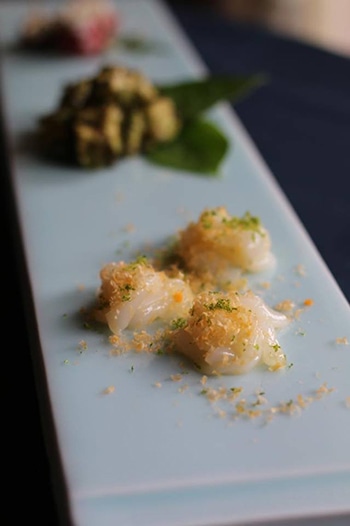 ライムの香りが食欲をそそる！「イカのミモレット和え ライム風味」