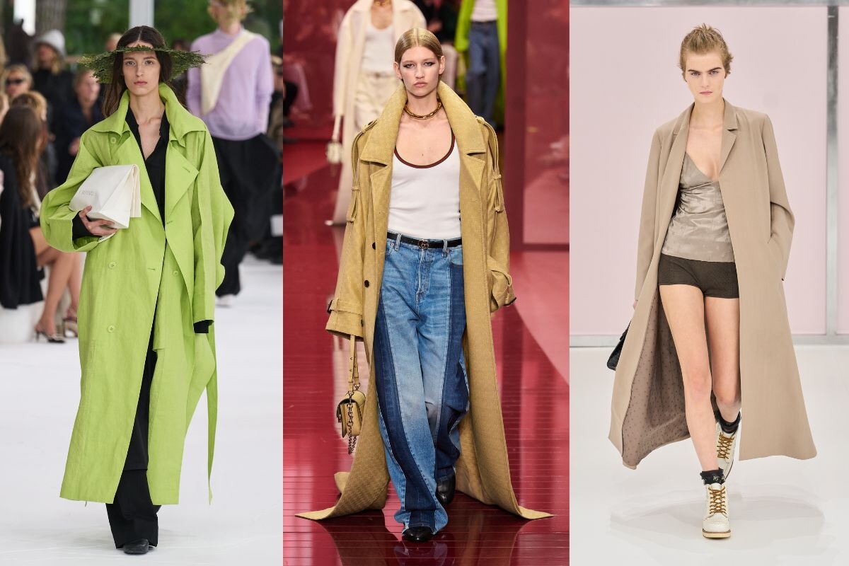 【2025年春夏コレクション】今年らしい「トレンチコート」とは？最旬トレンド5選。