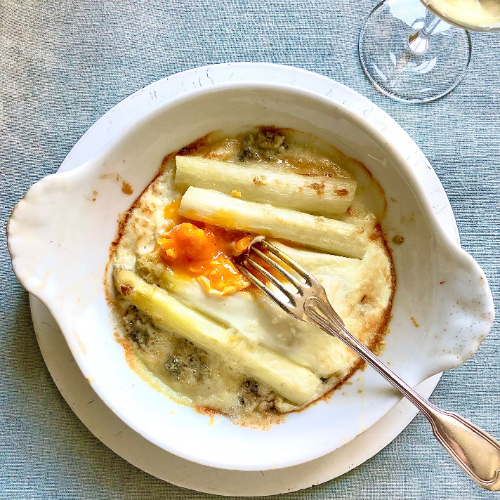 ホワイトアスパラで味わう、春の贅沢