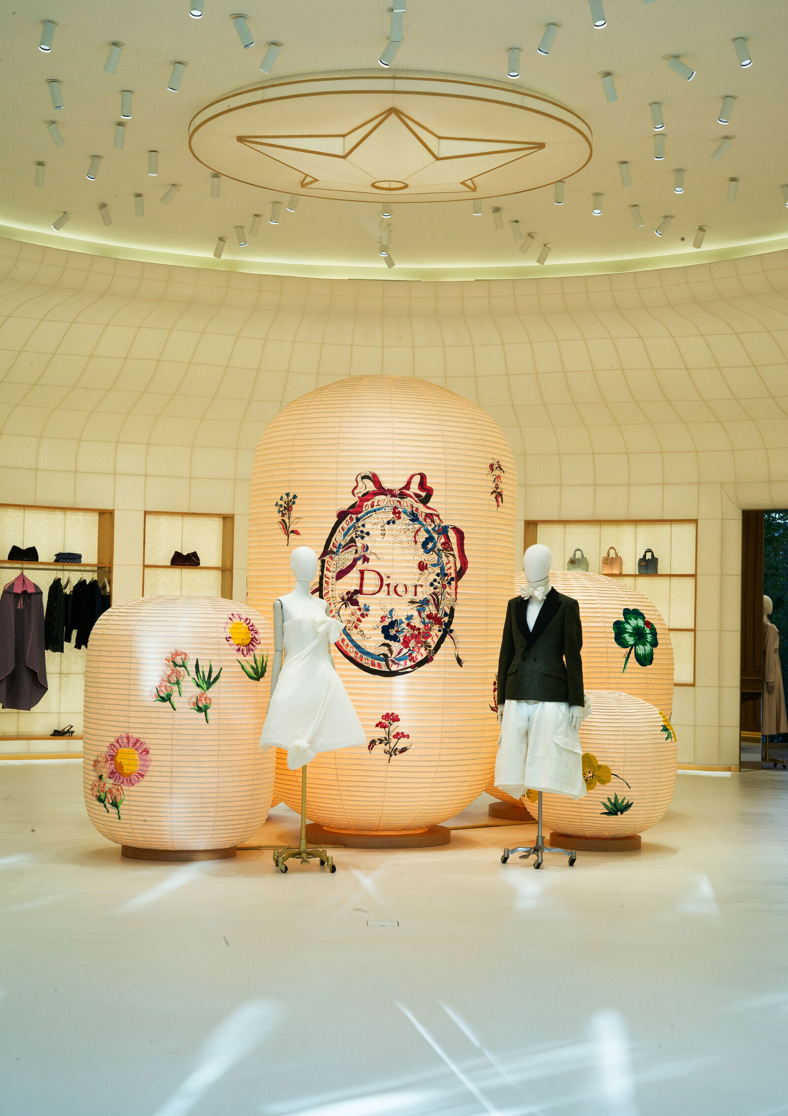 ディオールのクリエイションと和の美意識が交差する夢のパビリオンが登場。