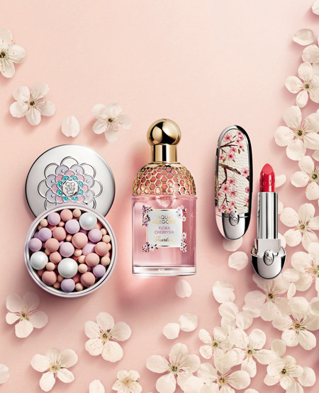 桜を贈る、桜を纏う。ゲランの春コレクション。 | madameFIGARO.jp