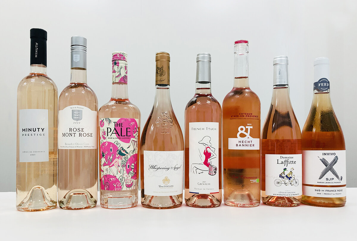 手土産にも最高な、南仏のロゼ８選。