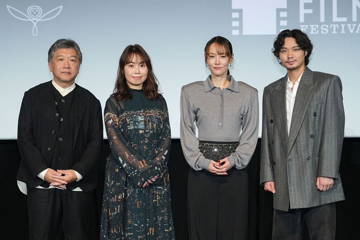 菊地凛子・磯村勇斗・岡野真紀子の3人が語り合った、映像業界の女性を巡るトピックス。