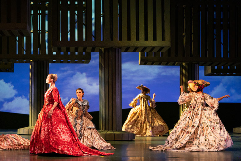 『ル・パルク』、フランス式庭園に舞う男と女の愛の行方。