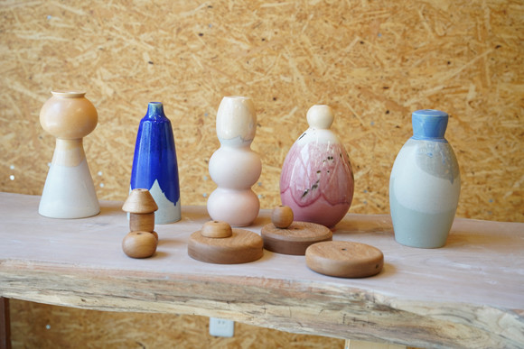 人気陶芸作家の作品が、おしゃれなランプになって登場