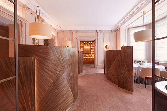 タイユヴァンの改装で目を引く、ふたつのメティエダール。