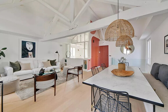 ビフォーアフター！パリのアパートを洗練された邸宅に。