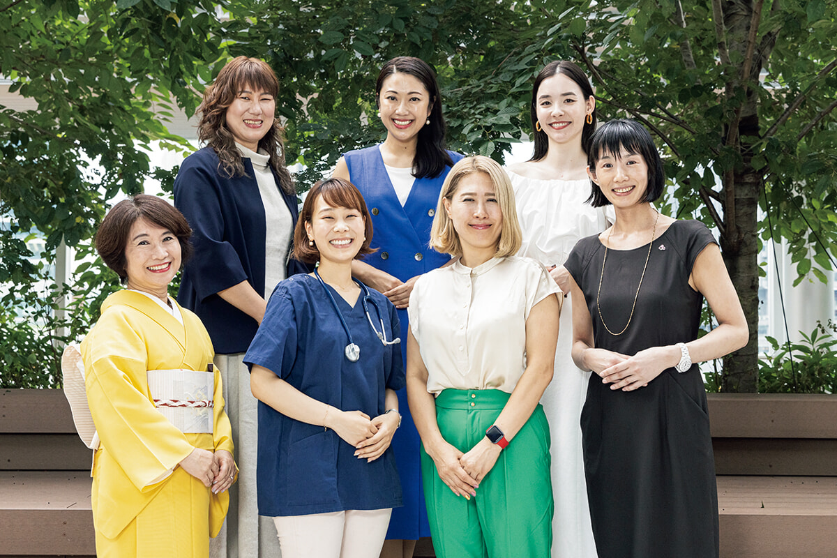 起業を通して美しく豊かな社会を創る8組の女性たち。