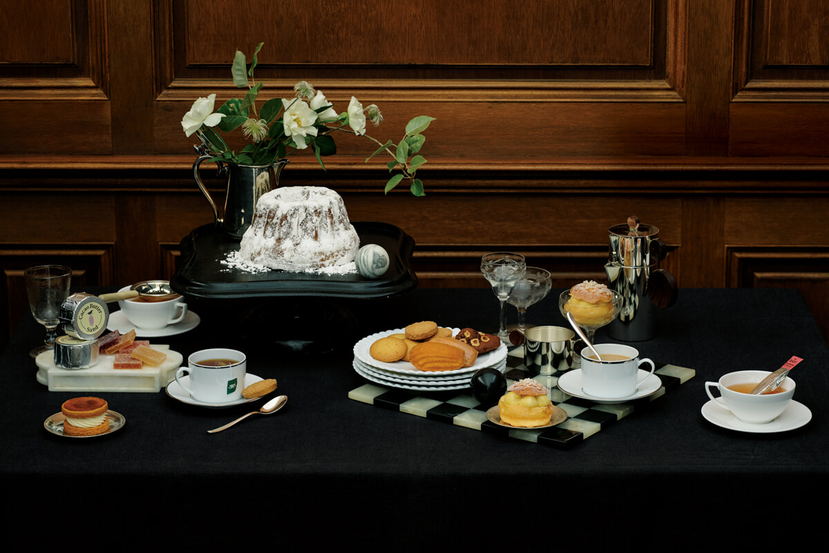 選りすぐりの紅茶とお菓子で、素敵なティータイム！