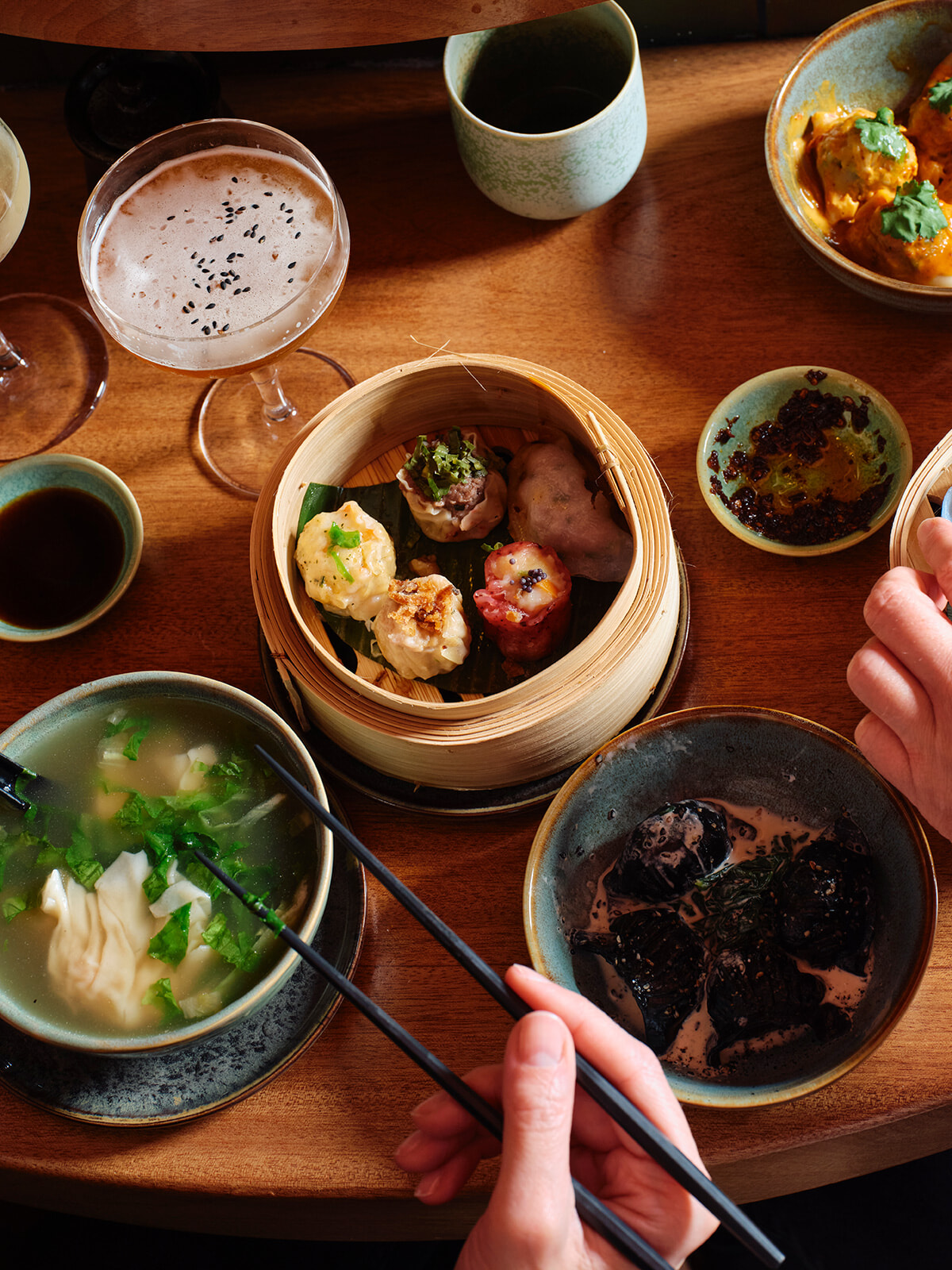 パリっ子のお気に入り。ディムサムは6区のスティーム・バーで。