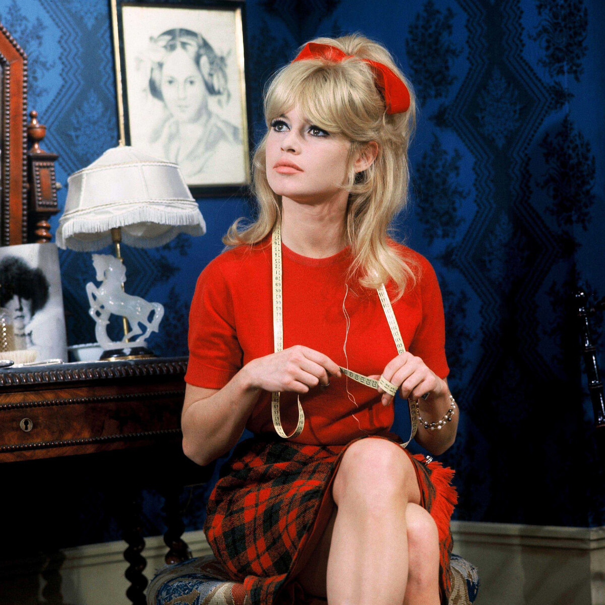 【フィガロジャポン35周年企画／35人のパリジェンヌ】
世界中を虜にした小悪魔、ブリジット・バルドー。