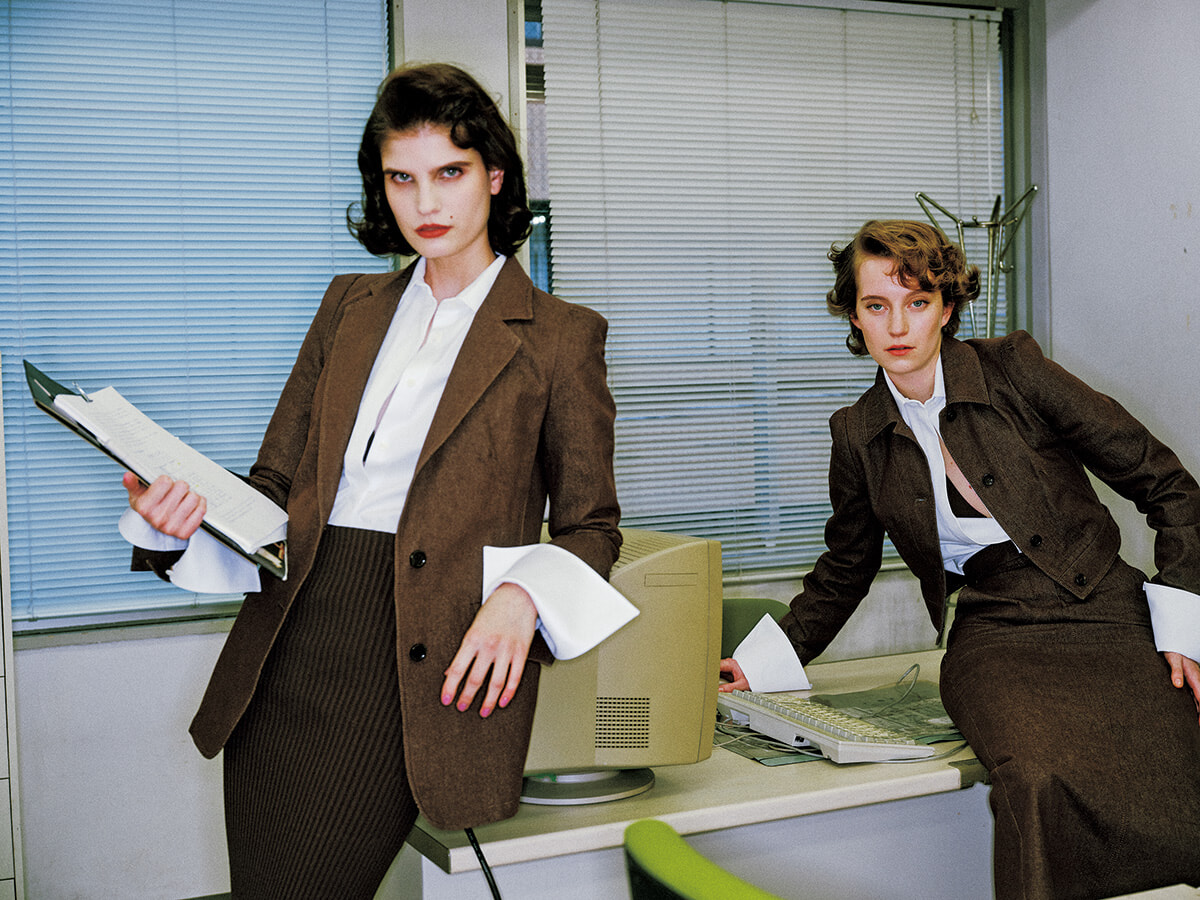 ジャケットやセットアップ、新年度にトライしたいモードなお仕事ルック。