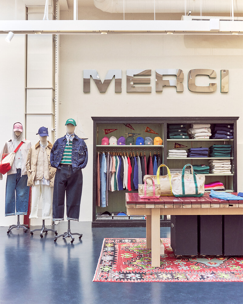 みんなが大好きメルシー。2つめのブティックがパリの真ん中にオープンした。