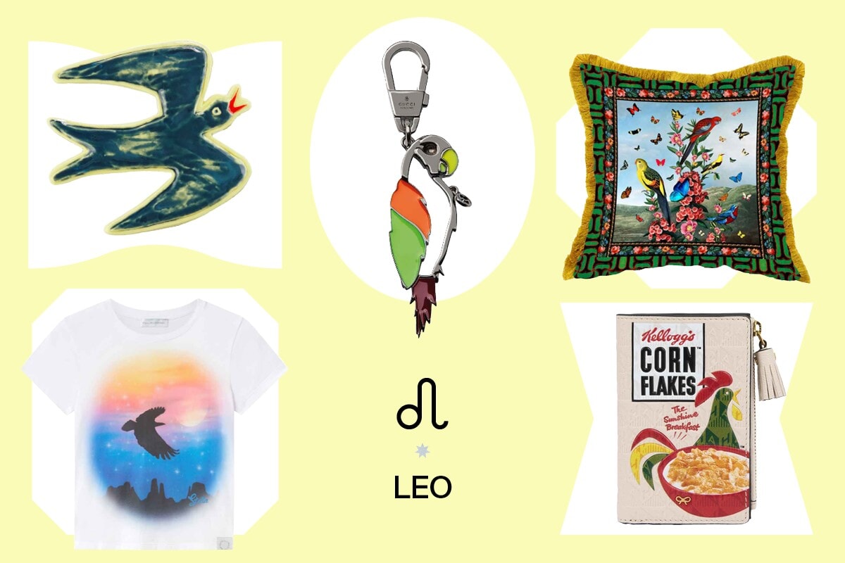 未来に羽ばたく鳥モチーフが運を運ぶ。獅子座に贈る4月のラッキーアイテム。【星座別ラッキーモチーフ占い】