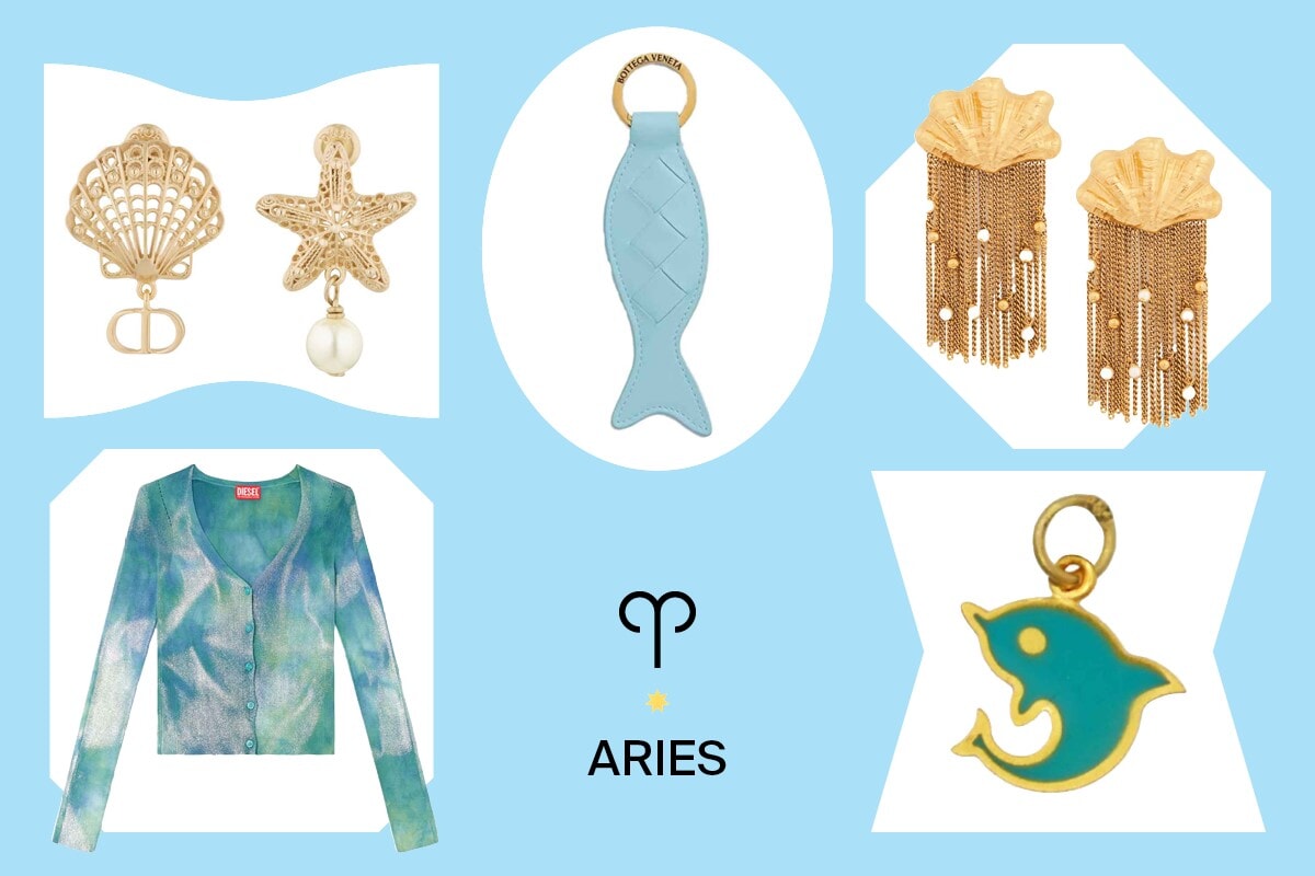 揺らめく海のモチーフを味方に。牡牛座に贈る4月のラッキーアイテム。【星座別ラッキーモチーフ占い】