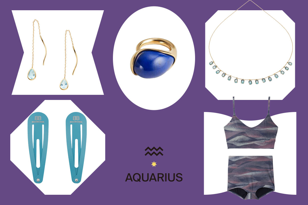 しずくモチーフと清らかなひと時。みずがめ座に贈るラッキーアイテム。【星座別ラッキーモチーフ占い】