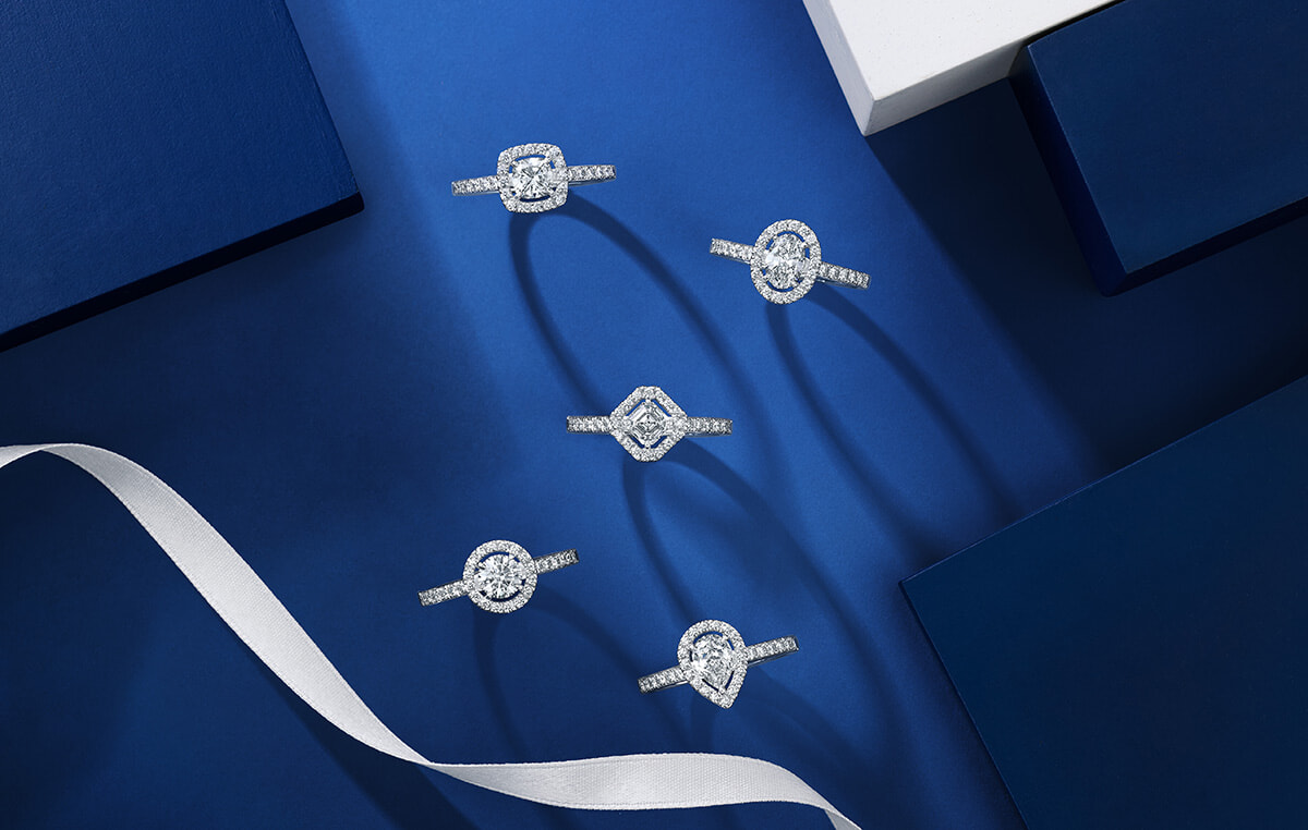 人生を輝かせるダイヤモンドジュエリーを、ロイヤル・アッシャーで探して。