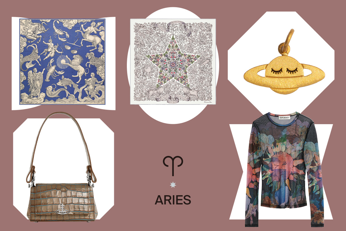 天体モチーフでパワーチャージ。おひつじ座に贈るラッキーアイテム。【星座別ラッキーモチーフ占い】