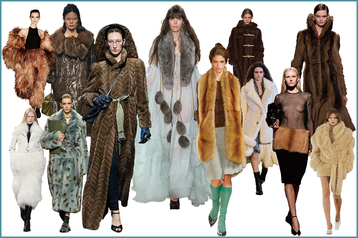 リアルを超えたフェイクも！ この秋はファースタイルが気分。