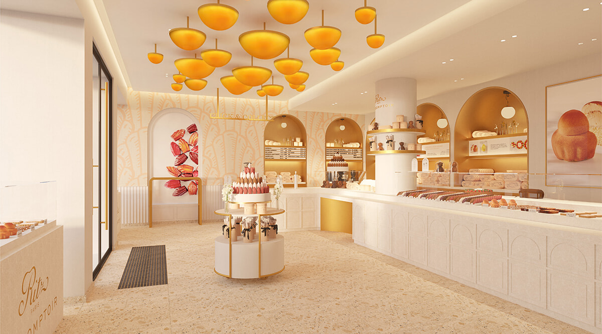 リッツ・パリ・ル・コントワール。ボン・マルシェのお向かいに左岸店がオープン！