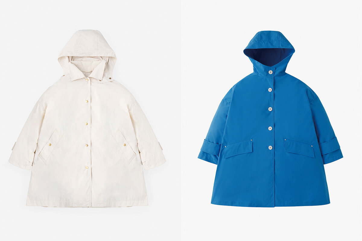 レインコートはホワイト派？ カラー派？ 雨の日もおしゃれを諦めない8選。