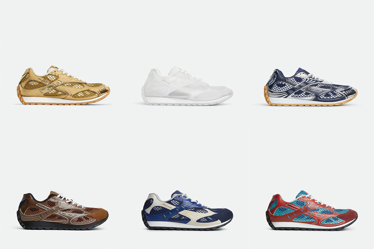 ボッテガ・ヴェネタのスニーカー「オービット」の新色で、夏のおしゃれを快適に。